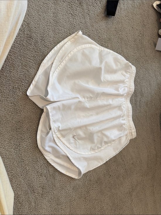 Nike Pants - Nike White Women's Athletic Running Shorts